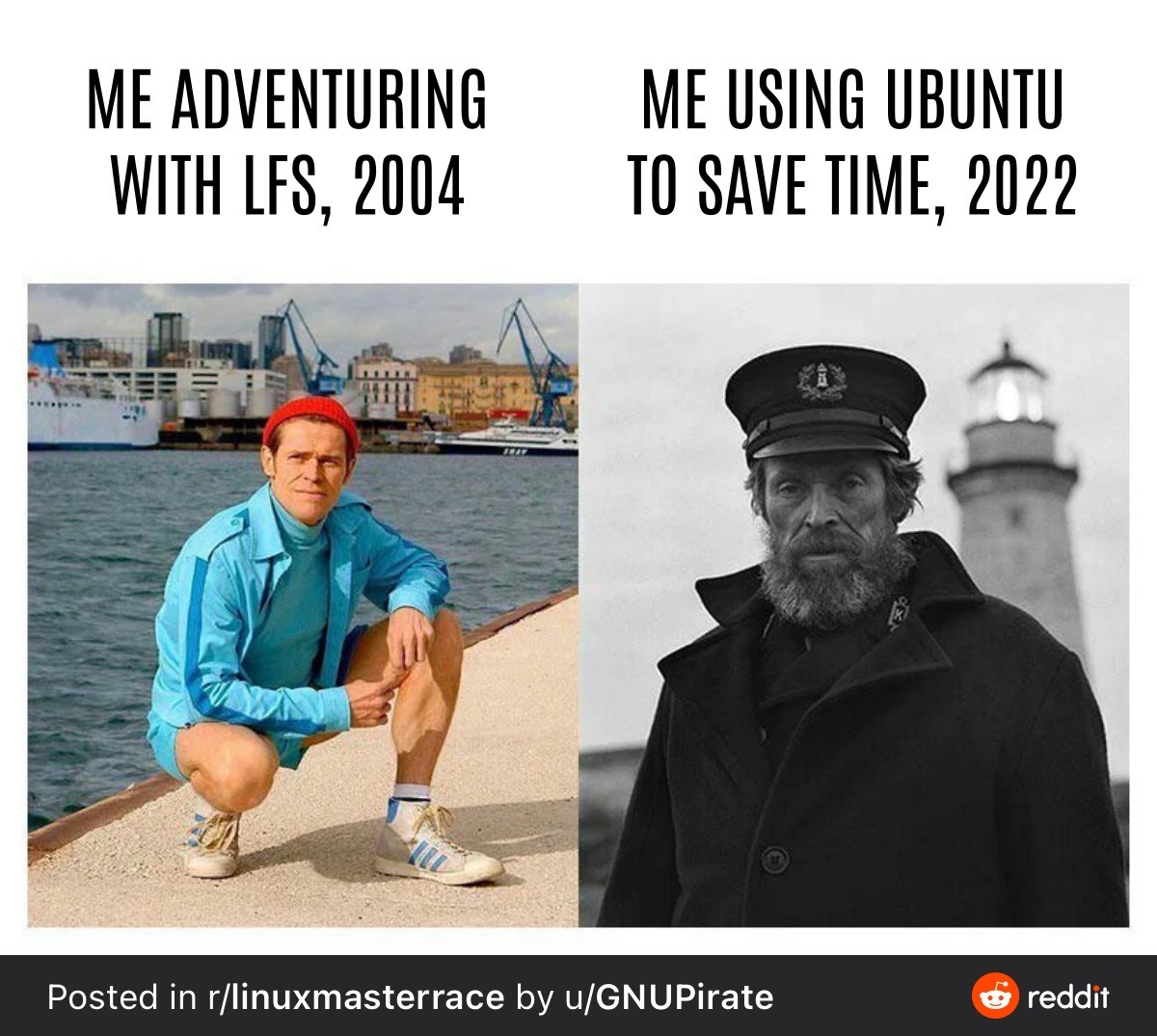 linux veteran meme