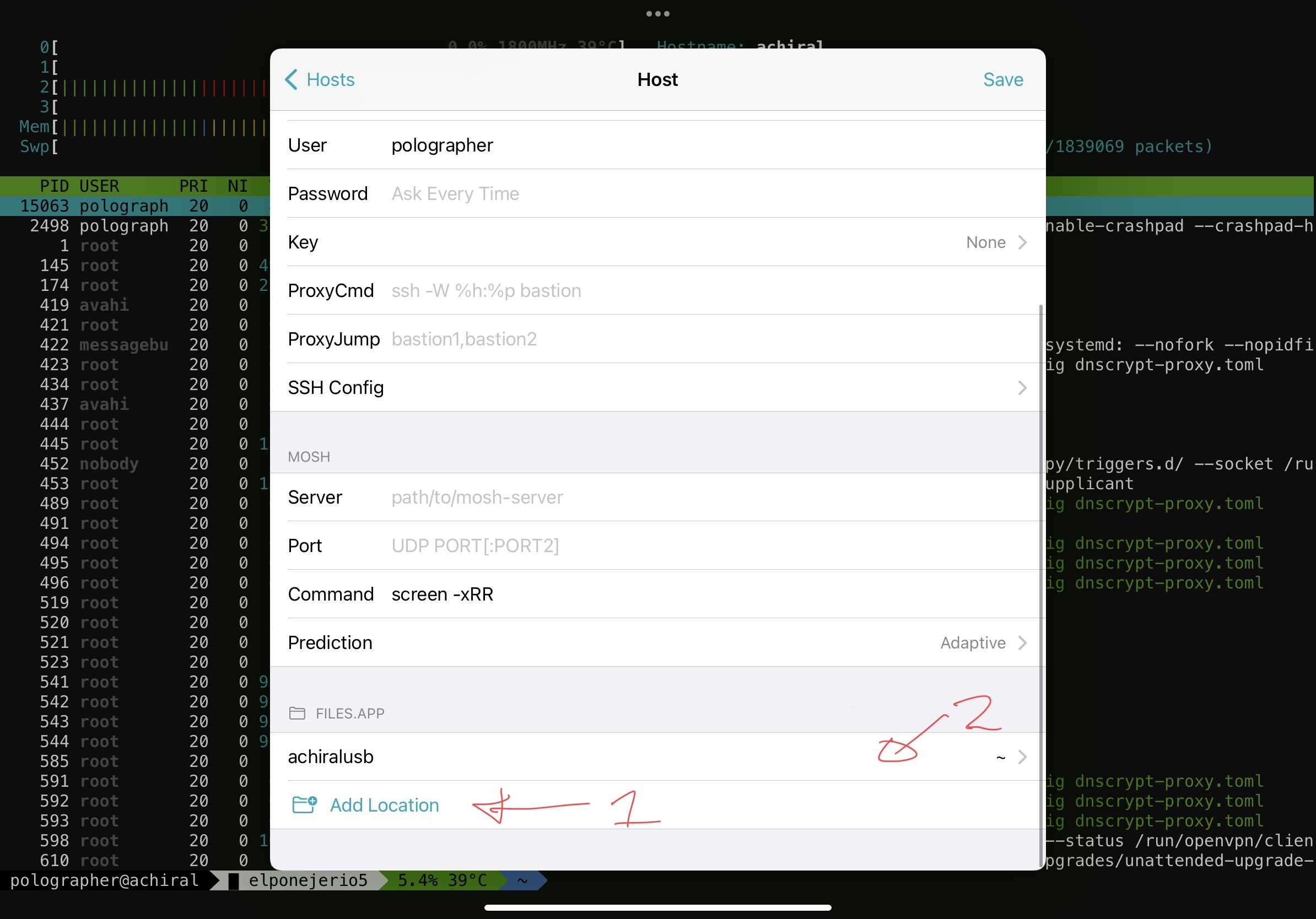 File toggle