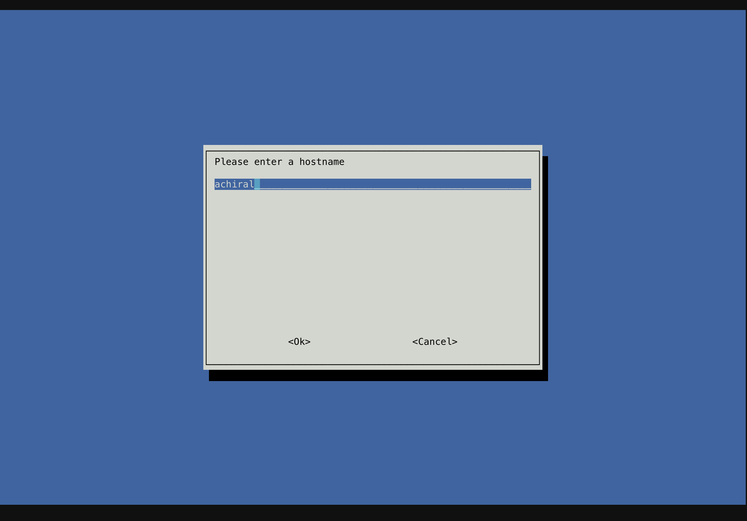 System->hostname
